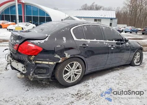 2013 Infiniti G37 из США, поврежденный, VIN JN1CV6AR7DM757445